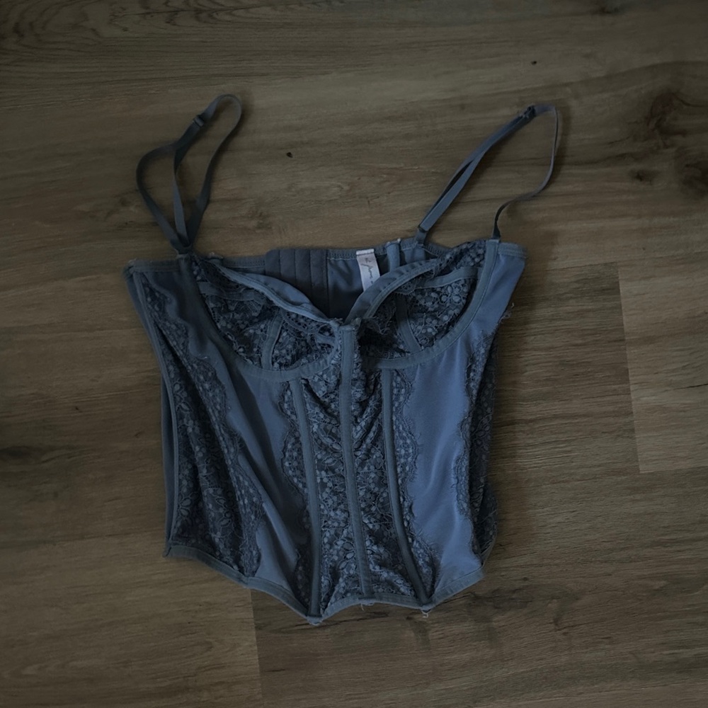Urban Outfitters Out from Under Lilac Lace Corset Top